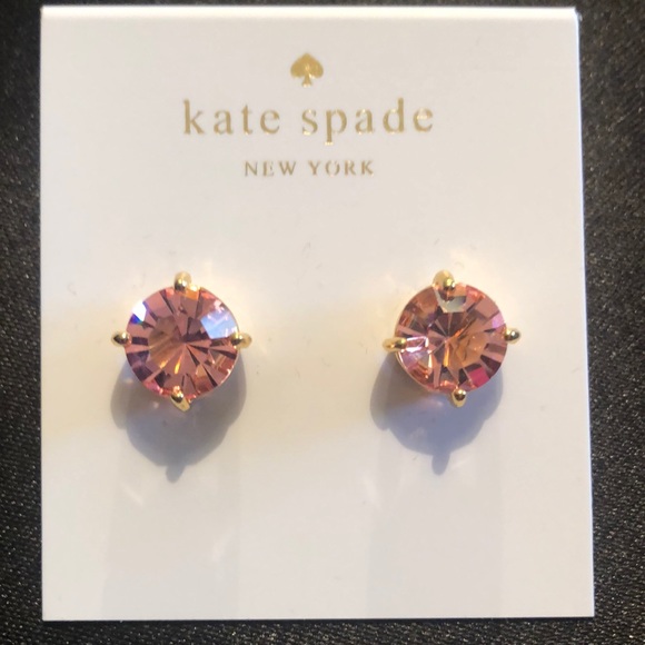 kate spade Jewelry - Kate Spade Light Pink gumdrop post earrings